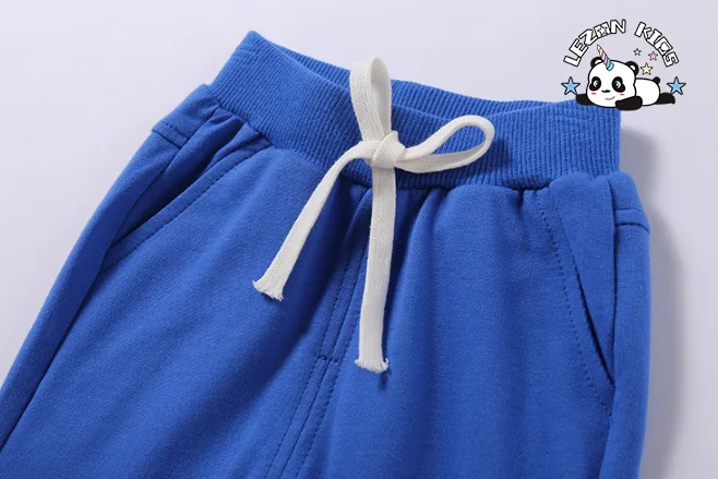 LEZONKIDS - Customized Summer Children's Clothing Sequined Sets for Daily Wear Cotton Boys Clothing Sets